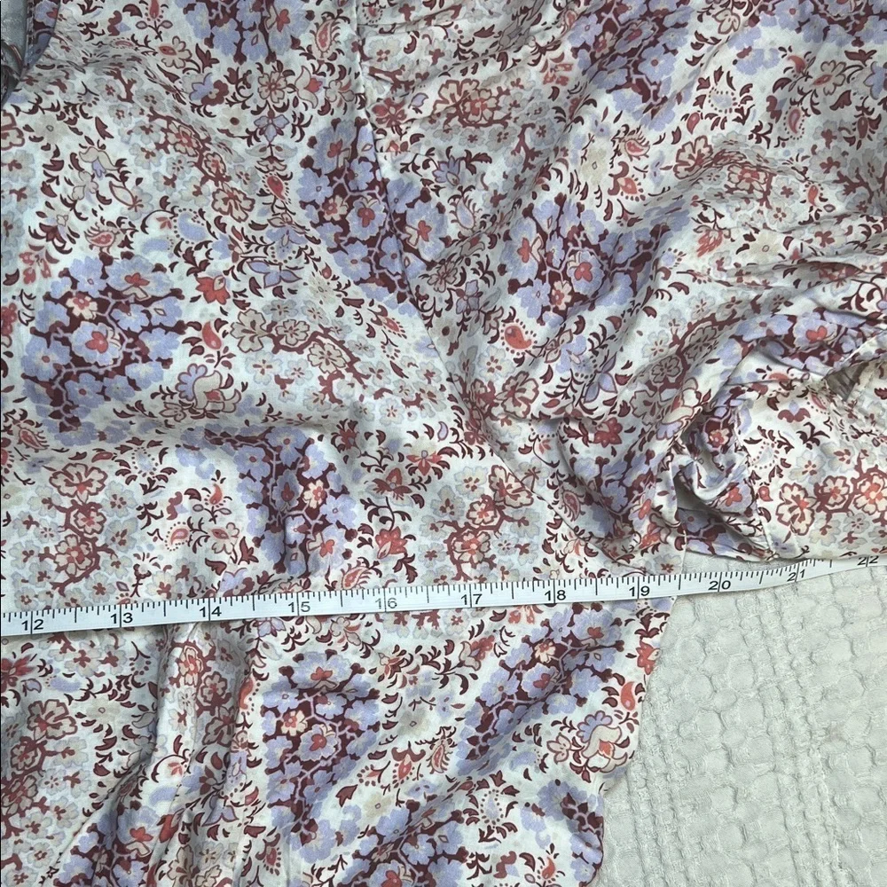 J. Crew Multicolor Floral Blouse size 14